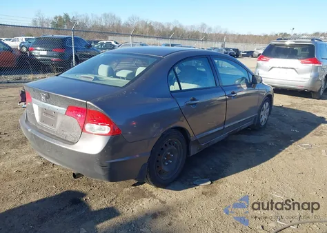 2010 Honda Civic Lx z USA, uszkodzony, nr VIN 2HGFA1F55AH518569